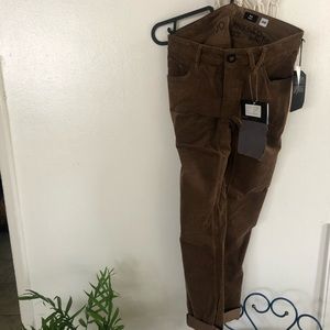 Volcom skinny fit cord pants.